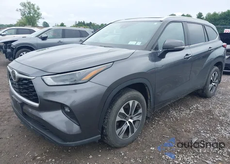 2023 Toyota Highlander Xle from USA, damaged, VIN 5TDKDRBH8PS012635